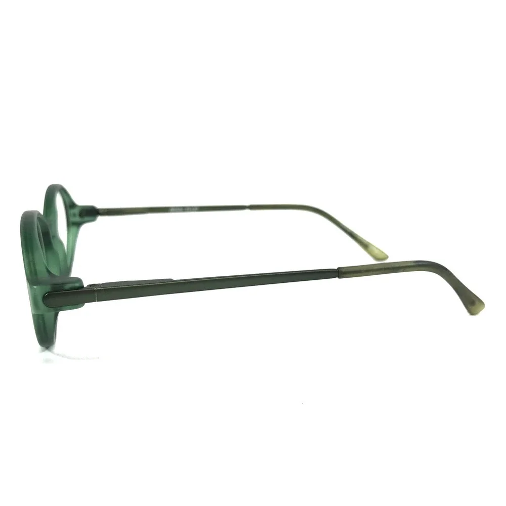 Miraflex Kids Eyeglasses Frame MOD.LUCA 1037 Matte Clear Green Oval 42-19-120